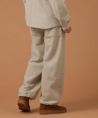 AURALEE 21aw SUPER MILLED SHETLAND PANTS