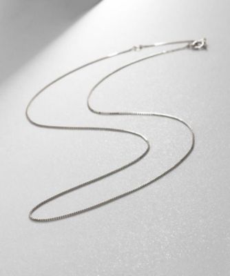 プラチナ　900 ネックレス　ベネチアン　チェーン プラチナチェーン(ベネチアン/幅1.2mm/60cm/フリーアジャスター