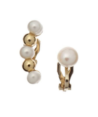 ＜DRESSTERIOR (Women)＞淡水パールアシンメトリーイヤリング（２００２１６３８９０）