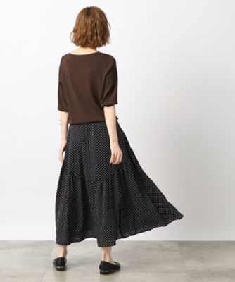 1枚で映える！ポコポコドットスカート（2002168943  