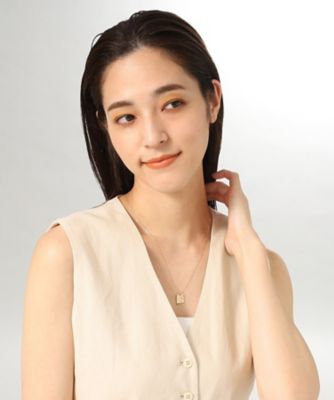 Ｋ１０カービングパターンプレート　ネックレス（２００２１６９２４９）