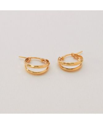 Ｋ１０カット×ポリッシュコンビ　フープピアス（２００２１６９５６８）