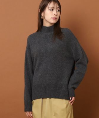 ｏｔｏｎａＭＵＳＥ１２月号掲載】ウールカシミヤハイネックニット