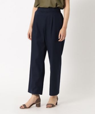 ＜三越伊勢丹/公式＞【SALE】LAURA ASHLEY/ローラ アシュレイ リネン混 ワイドパンツ アオ093 パンツ・ズボン【三越伊勢丹/公式】
