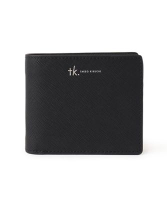 サフィアーノPVC二つ折り財布（2002185736） | tk. TAKEO  