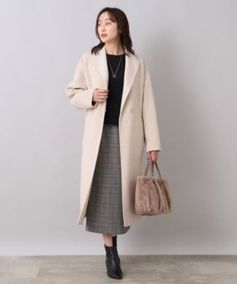 ◇【ふんわり柔らかい、きれいめコート】プレシャスリバーロング