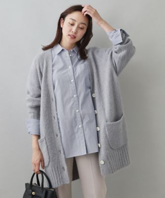 美品 24AW ギャルリーヴィー キッドモヘヤVネックカーディガン キッドモヘア Vネックカーディガン｜トゥモローランド 公式通販
