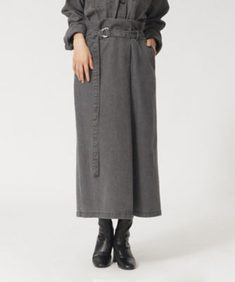 ラップ風デニムスカート（２００２１８９８７６） | ファッション・服
