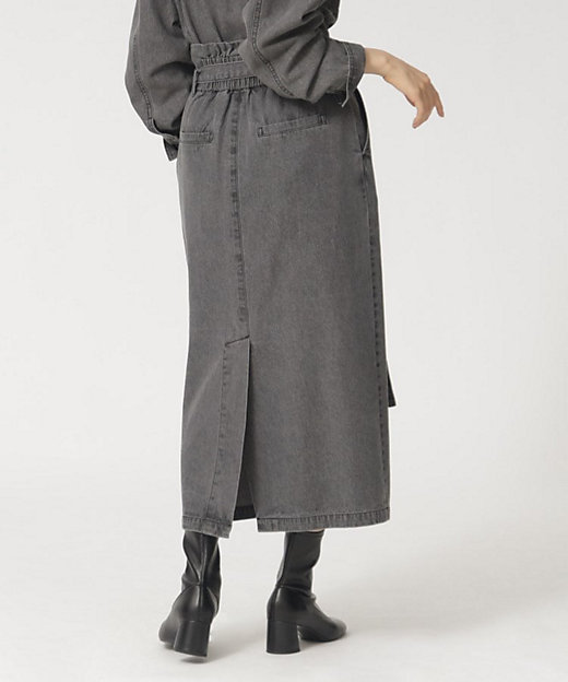 ラップ風デニムスカート（２００２１８９８７６） の通販 | 三越伊勢丹 