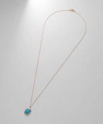 K10 ターコイズオーバル型ネックレス 楽天市場】天然 ターコイズ オーバル ネックレス シルバー925