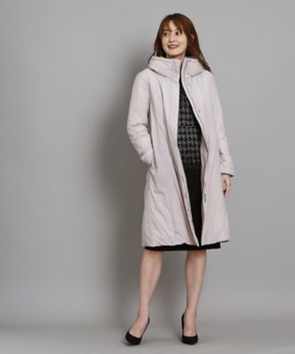 【リサイクルダウン／撥水加工／ステッチレス】細見えシルエット、カジュアルすぎないダウンコート（２００２１９０１７４）