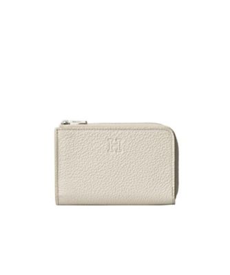 極美品☆HIROFU 二つ折り財布　レザー　パープル系 HIROFU（ヒロフ） 財布 「センプレ」二つ折り財布 レザー ウォレット