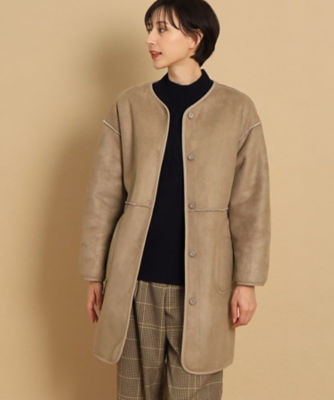 BEDWIN THE HEARTBREAKERS フェイクムートンコート BEDWIN THE HEARTBREAKERS フェイクムートンコート