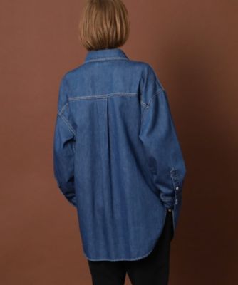 ライトオンスデニムシャツ（２００２１９３６５５）