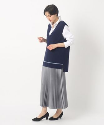 ドール　深Ｖネックニットベスト（２００２１９３８５１）