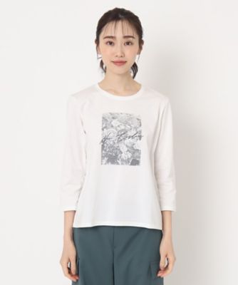 モノクロフォトプリントＴシャツ（２００２１９３８９６）