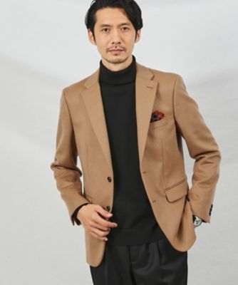 ＜TAKEO KIKUCHI (Men)＞【ウールカシミヤブレンド】ビーバー　ジャケット（２００２１９５０１２）