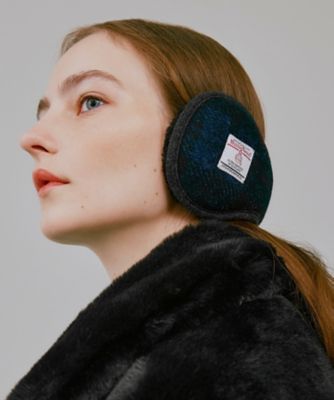 ハリスツイード生地使用　イヤーマフラー　／　Ｈａｒｒｉｓ　Ｔｗｅｅｄ（２００２１９５７３３）