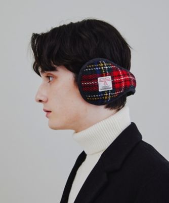ハリスツイード生地使用　イヤーマフラー　／　Ｈａｒｒｉｓ　Ｔｗｅｅｄ（２００２１９５７３３）