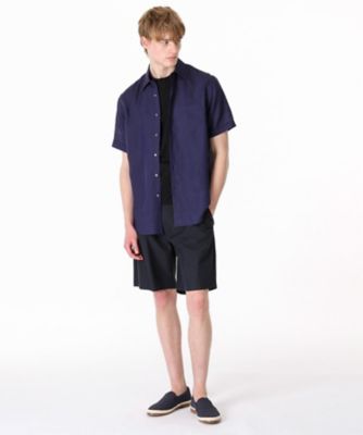 THE FLAGSHIP】ALBINI リネン半袖シャツ
