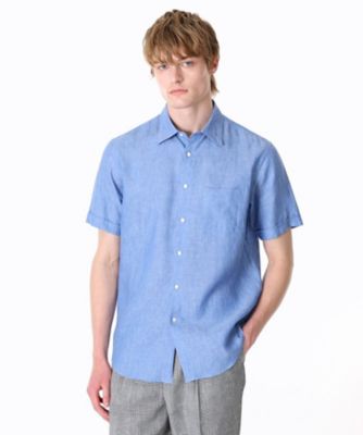 THE FLAGSHIP】ALBINI リネン半袖シャツ