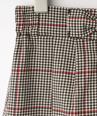 【リンクコーデ】チェックガウチョパンツ（１００－１４０）（２００２１９７３９８）