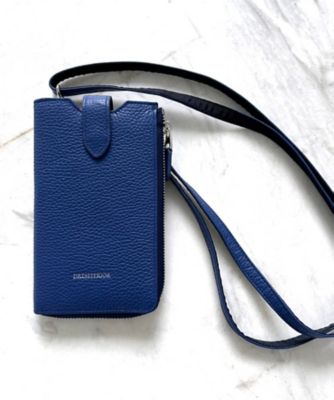 Safari5月号掲載】イタリアレザースマホショルダーバッグ