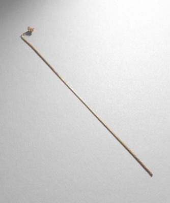 ＜COCOSHNIK (Women)＞Ｋ１０ベネフラットロング　スタッドピアス（片耳用）（２００２１９７４９８）