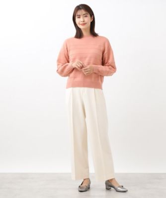 【春ＳＡＬＥ／洗える】裏起毛２ＷＡＹストレッチワイドパンツ（２００２１９７５４０）