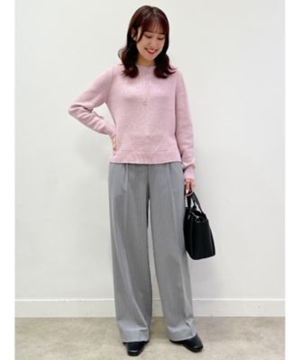 【春ＳＡＬＥ／洗える】裏起毛２ＷＡＹストレッチワイドパンツ（２００２１９７５４０）