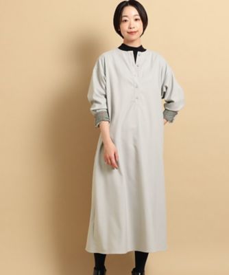 ＜Dessin (Women)＞【洗える】クルーネックサックワンピース（Ｓ～Ｌ）（２００２１９９８０４）