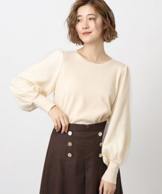 BAGUTTA バグッタ MARIA ドット フレア スカート リボン ベルト