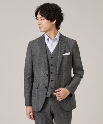 抗菌防臭】COOL DOTS（R）グレンチェック ジャケット