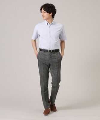 【抗菌防臭】ＣＯＯＬ　ＤＯＴＳ（Ｒ）グレンチェック　パンツ（２００２２０１３１３）