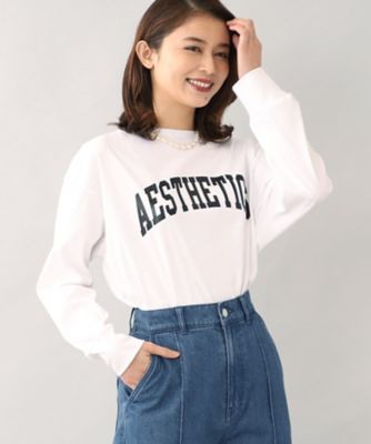 【コットン１００％／洗える】カレッジロゴ風　ロゴＴシャツ（２００２２０２２５４） | ファッション・服 | 三越伊勢丹オンラインストア・通販【公式】