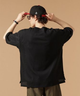 O-TA21　メッシュTシャツ　サイズM レディース Adilenium シーズン2 オーバーサイズ グラフィック