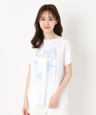 wafu ボートネックリネンコットンTシャツ　Mサイズ リネンソロテックス】洗練と快適さに包まれる。リネンサファリ
