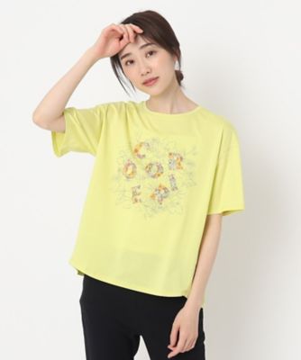 花柄プリントロゴＴシャツ（２００２２０５６６６）