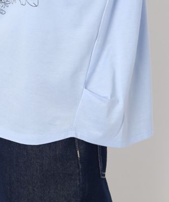 花柄プリントロゴＴシャツ（２００２２０５６６６）