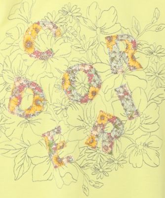 花柄プリントロゴＴシャツ（２００２２０５６６６）
