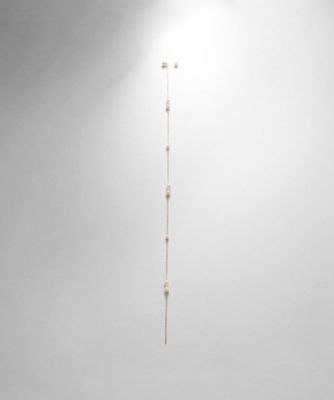 Ｋ１０パール　ステーションロング　スタッドピアス（片耳用）（２００２２０５８０３）