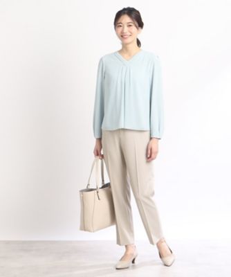 【ＳＡＬＥ／ＷＥＢ限定カラーあり／私のパンツ／洗える】ストレッチテーパードパンツ（２００２２０６８４７）
