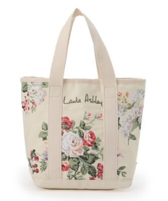 ＜LAURA ASHLEY＞ローズモア柄　トートバッグ　Ｓ（２００２２０８３４２）