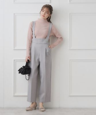 ＜COUTURE BROOCH (Women)＞サス付きストレートパンツ（２００２２０８９５０）