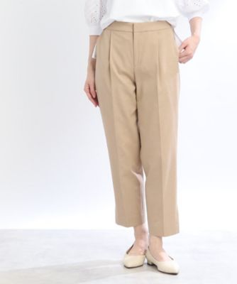 【ＳＡＬＥ／手洗い可／セットアップ可能】センタープレステーパードパンツ（２００２２１０４３１）