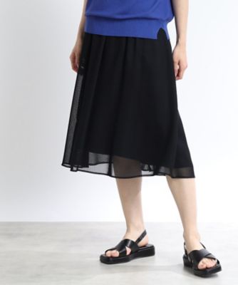 【夏ＳＡＬＥ／手洗い可】メッシュＡラインスカート（２００２２１０４９９）