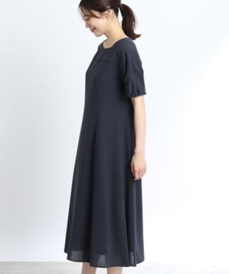 【夏ＳＡＬＥ／洗える】リラクシーフレアワンピース（２００２２１０５０４）