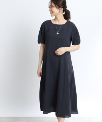 【夏ＳＡＬＥ／洗える】リラクシーフレアワンピース（２００２２１０５０４）