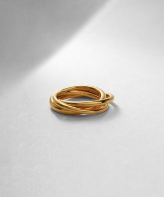 ＜COCOHNIK ONKITSCH (Women)＞シルバー　バンドリング　トリプル　ＧＰ（２００２２１０５１０）