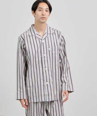 ドビーストライプ柄 パジャマ（２００２２１１８８２） | ファッション